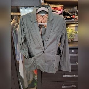 CAbi #207 Olive Green Blazer